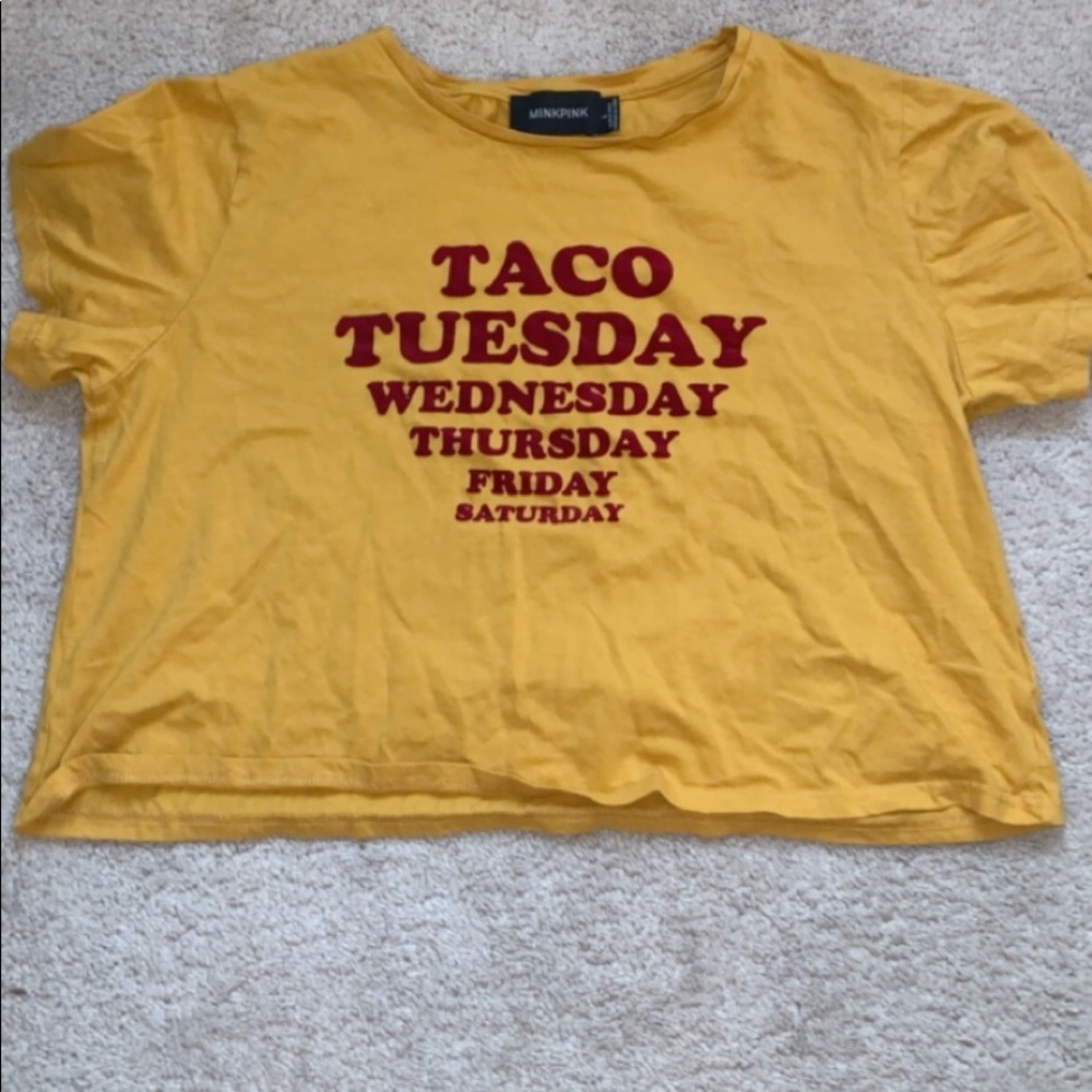 taco Tuesday crop top